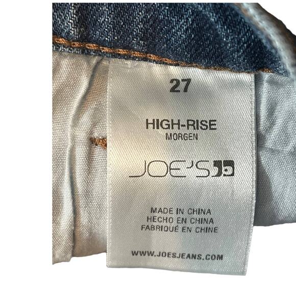 Joe's Jeans shorts High Rise denim raw hem size 27 - Picture 5 of 5